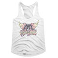 AEROSMITH - FADED PINKS LADIES SHIRT