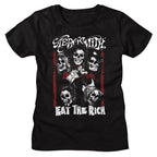 AEROSMITH - EAT THE RICH SKULL LADIES SHIRT