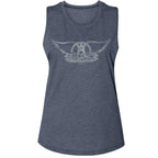 AEROSMITH - WINGS LOGO LIGHT LADIES SHIRT