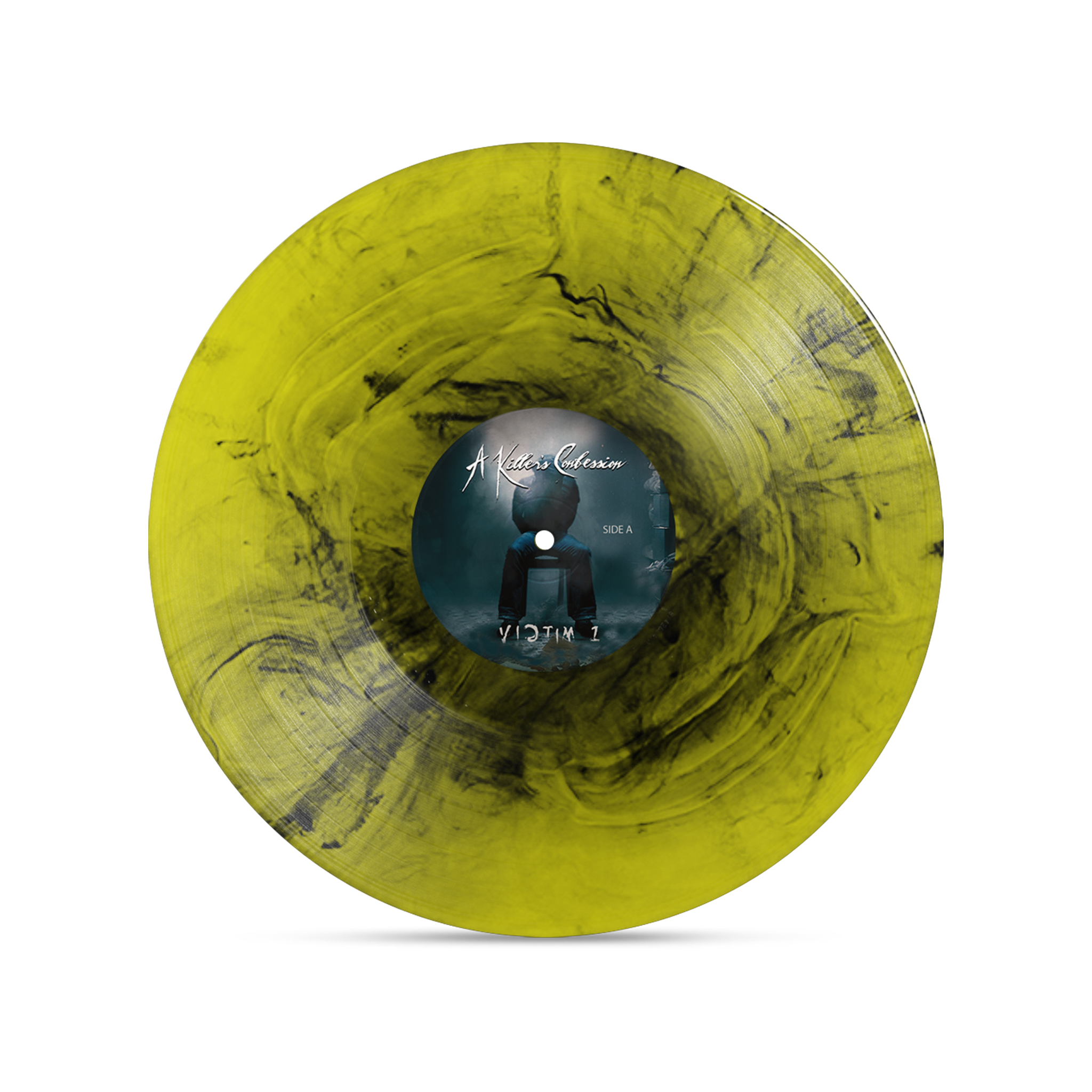 A KILLER'S CONFESSION 'VICTIM 1' LP (Translucent Galaxy Vinyl)