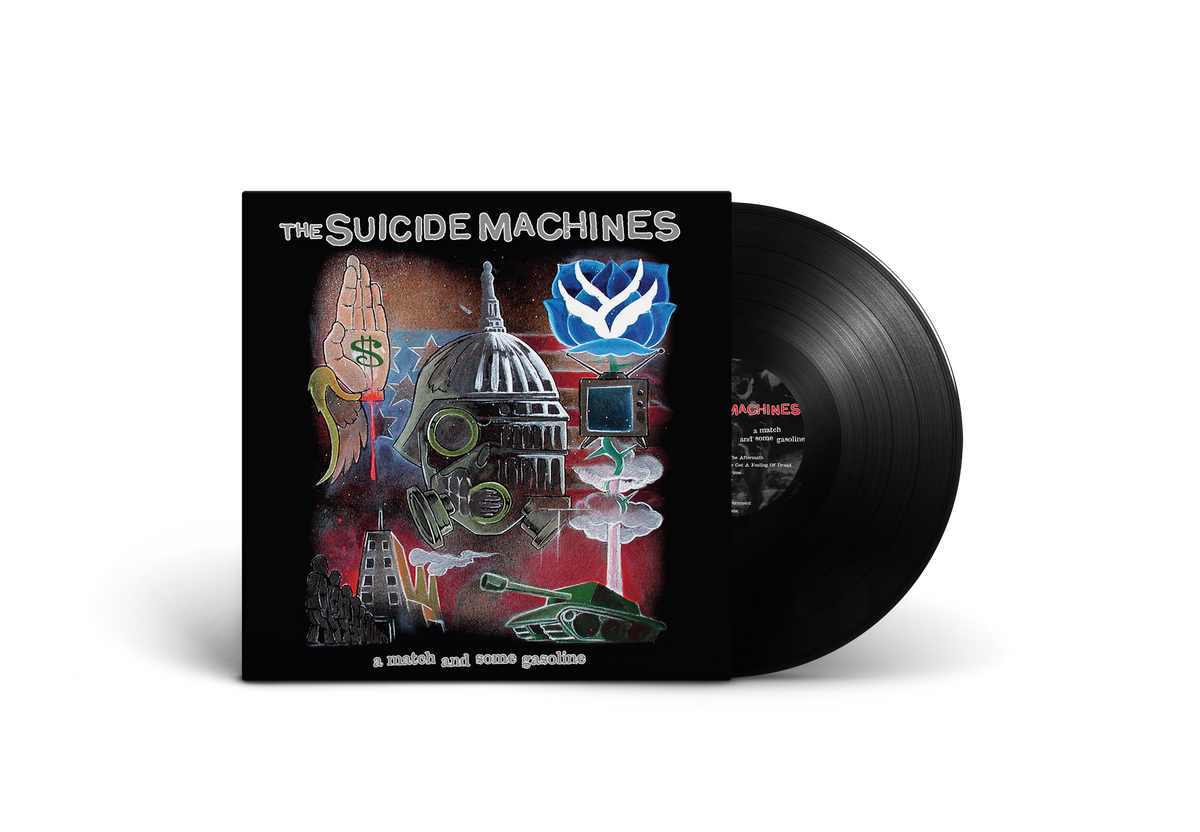 THE SUICIDE MACHINES 'A MATCH AND SOME GASOLINE' LP