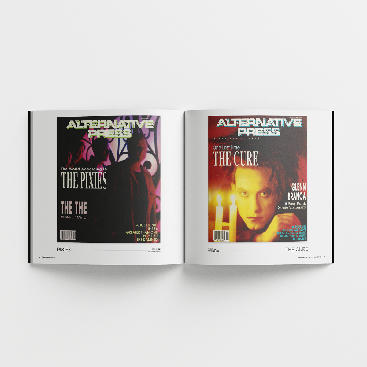 ALTERNATIVE PRESS 40TH ANNIVERSARY COLLECTOR'S BOOK