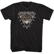 A PERFECT CIRCLE 'APC ARCANE TRIANGLE' ADULT T-SHIRT