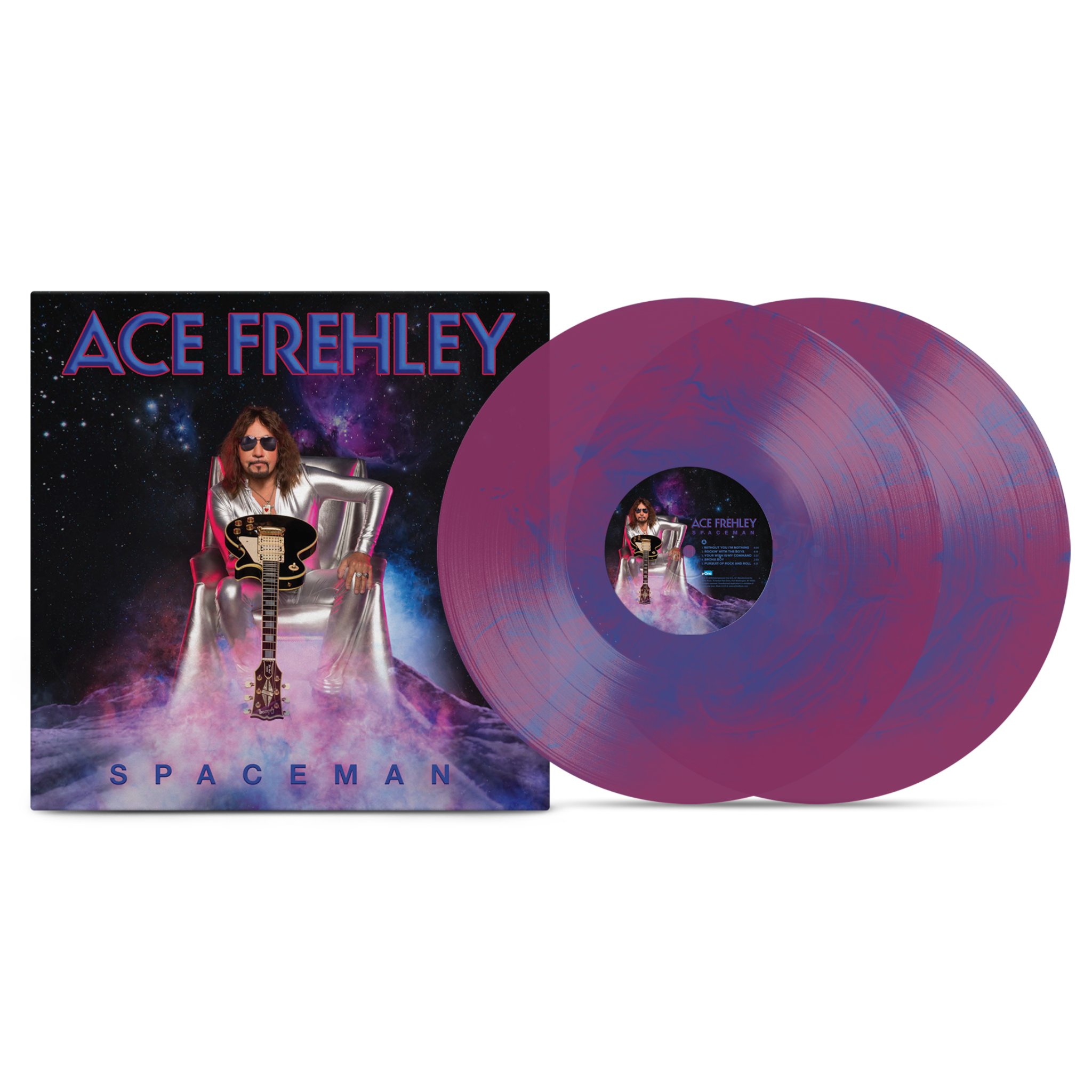 ACE FREHLEY 'SPACEMAN' 2LP (Purple Galaxy Vinyl)