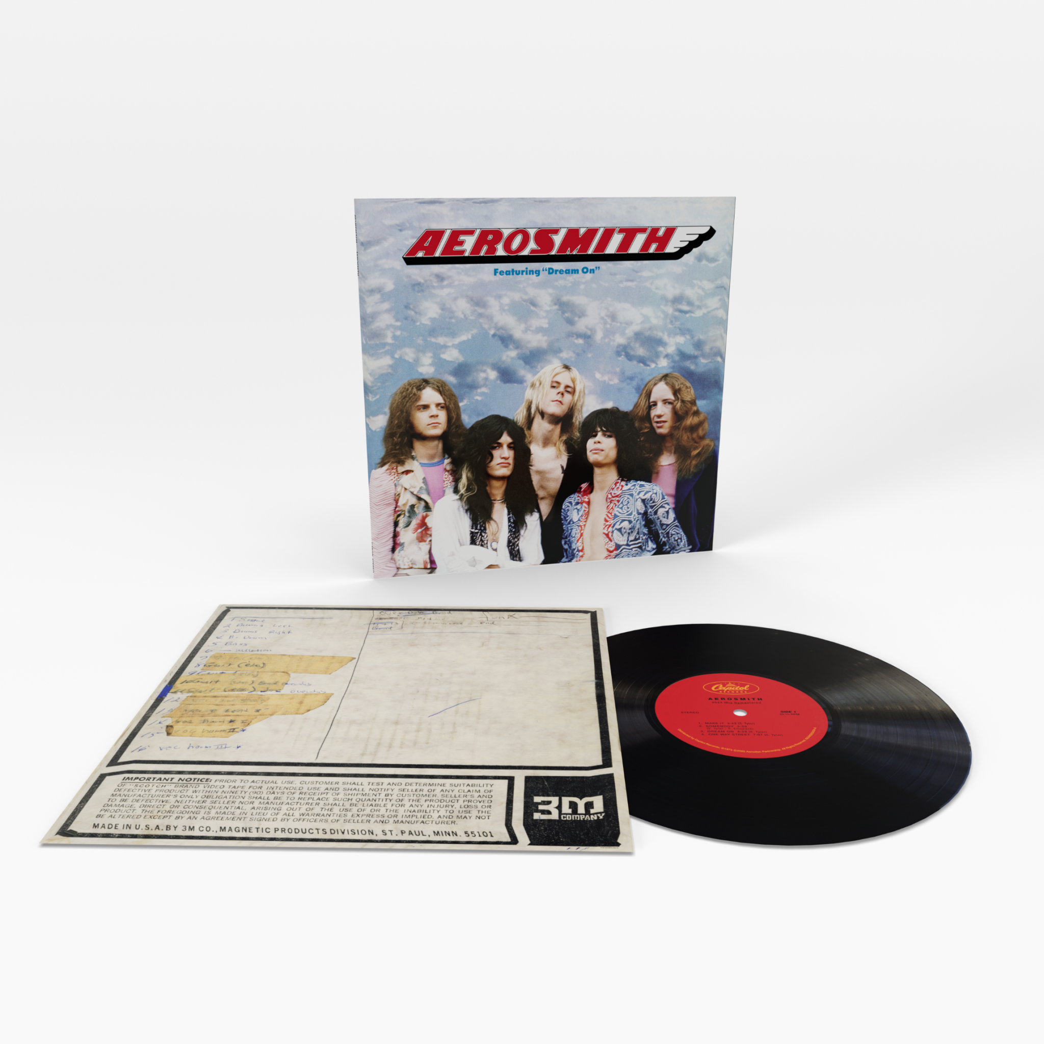 AEROSMITH 'AEROSMITH' LP (Legendary Edition)