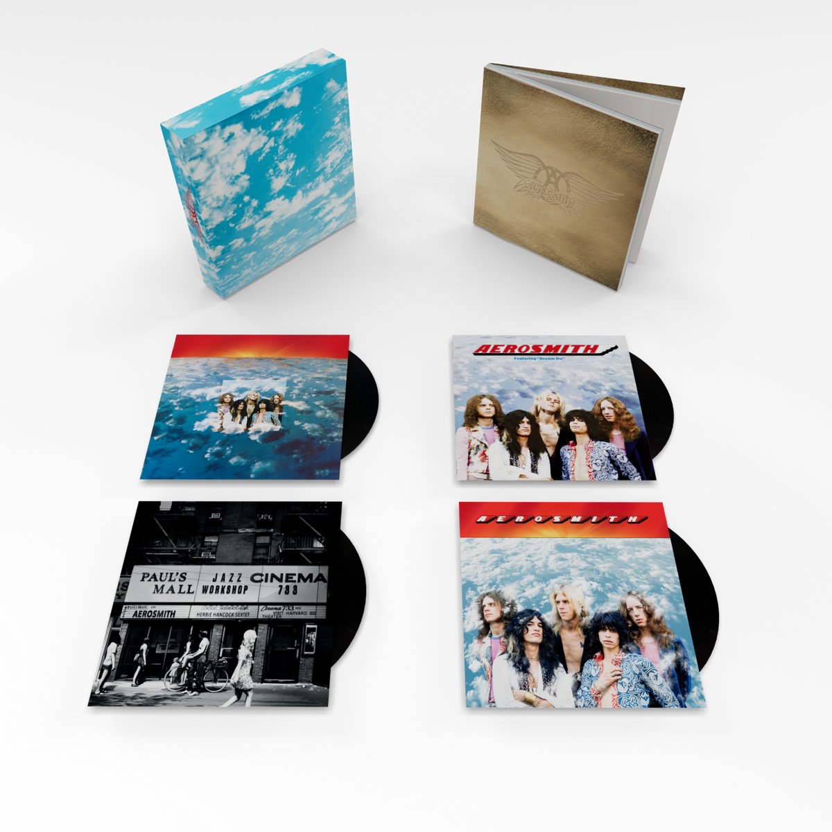 AEROSMITH 'AEROSMITH' 4LP (Legendary, Deluxe Edition)