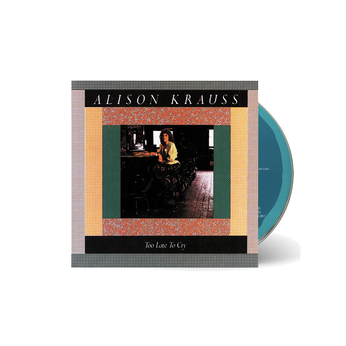 ALISON KRAUSS 'TOO LATE TO CRY' CD