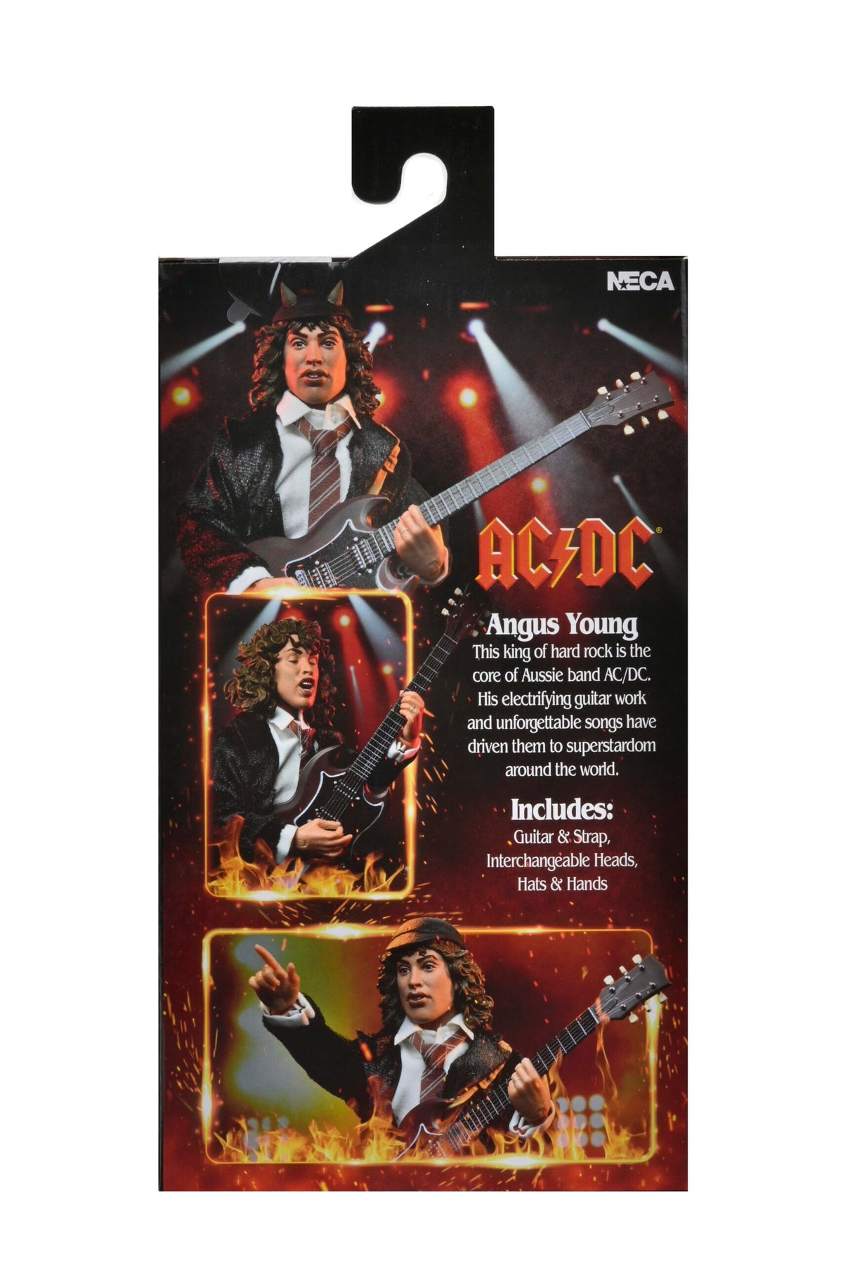 AC/DC - ANGUS YOUNG - HIGHWAY TO HELL 8" NECA CLOTHED FIGURE