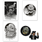 ANTHRAX: AMONG THE LIVING - SAWBLADE 3-PRINT SET (Limited to 100)