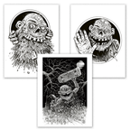 ANTHRAX: AMONG THE LIVING - SAWBLADE 3-PRINT SET (Limited to 100)