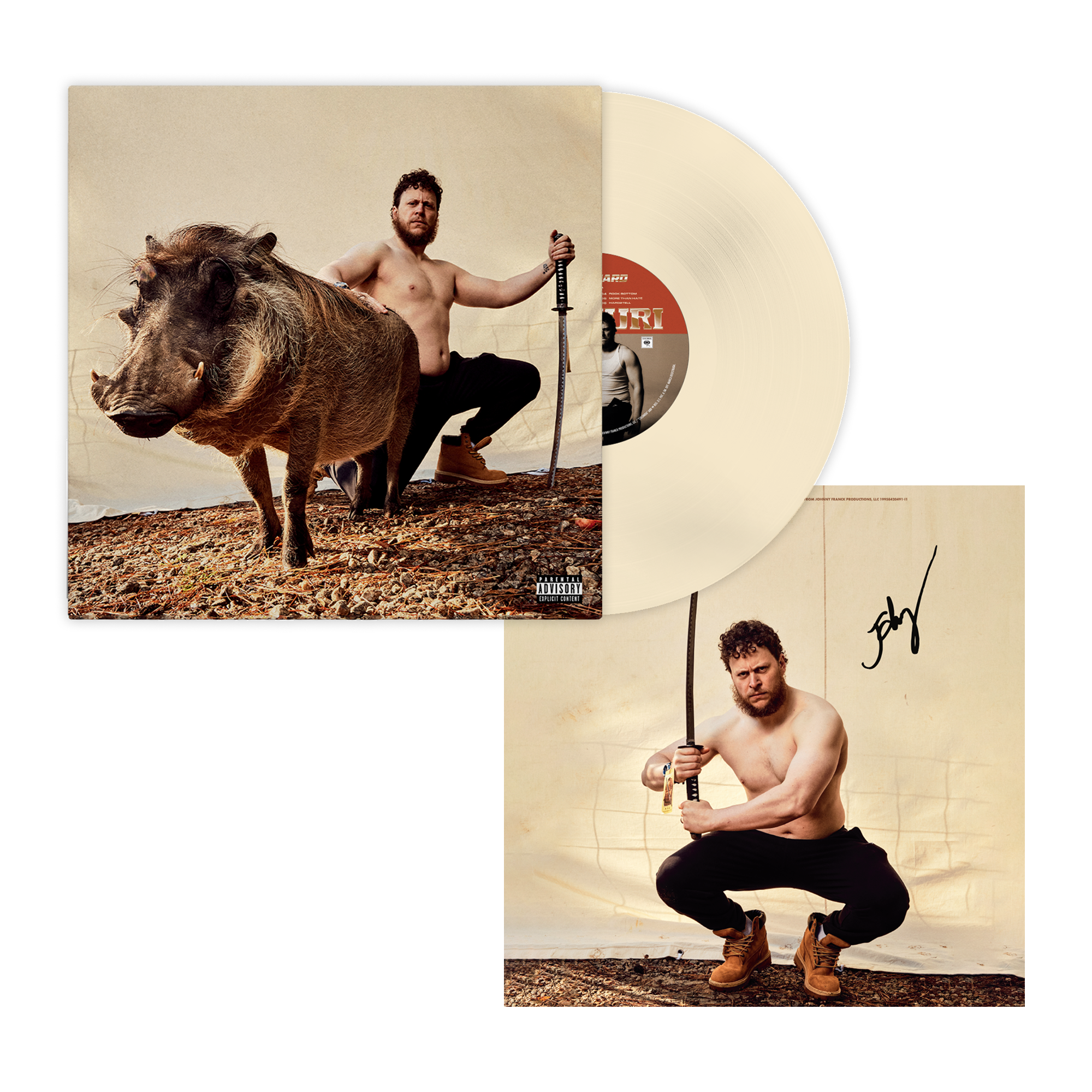 BILMURI ‘KINDA HARD’ LP (Limited Edition, Tusk Vinyl w/ Signed Insert)