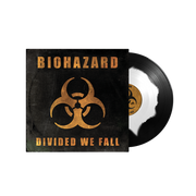 BIOHAZARD ‘DIVIDED WE FALL’ LP (Exclusive – Limited to 400, White/Black Corona Vinyl)