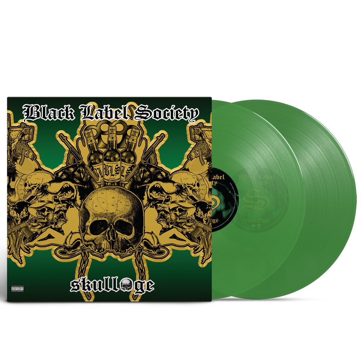 BLACK LABEL SOCIETY 'SKULLAGE' 2LP (Green Vinyl)