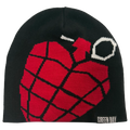 GREEN DAY JACQUARD 1X1 RIBBED COTTON KNIT HAT