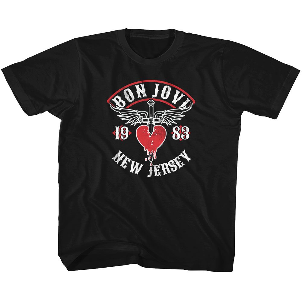 BON JOVI - NJ38 YOUTH SHIRT