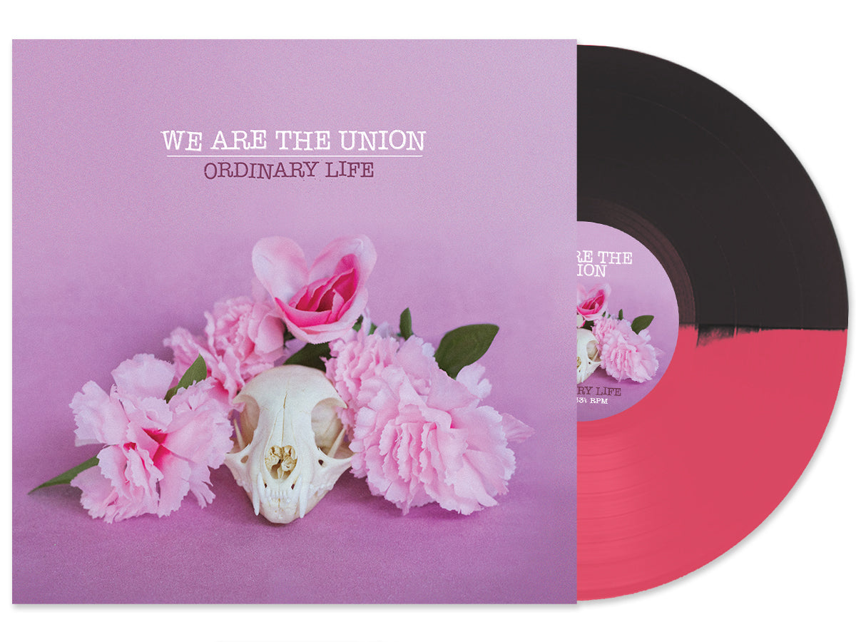 WE ARE THE UNION 'ORDINARY LIFE' LP (Limited Edition, Pink & Black Vinyl)