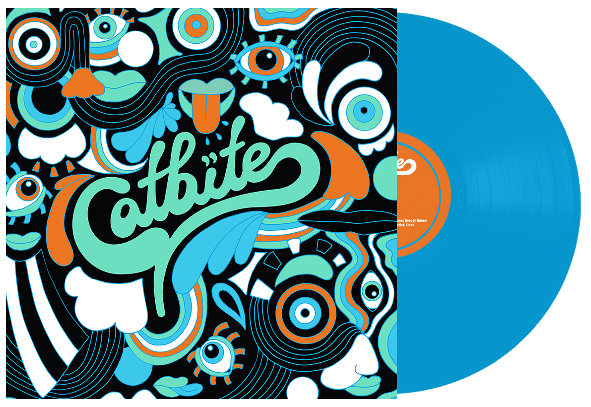 CATBITE 'NICE ONE' LP (Limited Edition ' Only 100 Made, Cyan Blue Vinyl)