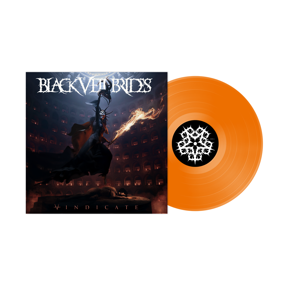 BLACK VEIL BRIDES ‘VINDICATE’ LP (Exclusive – Limited to 500, Transparent Orange Vinyl)