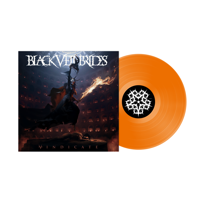 BLACK VEIL BRIDES ‘VINDICATE’ LP (Exclusive – Limited to 500, Transparent Orange Vinyl)