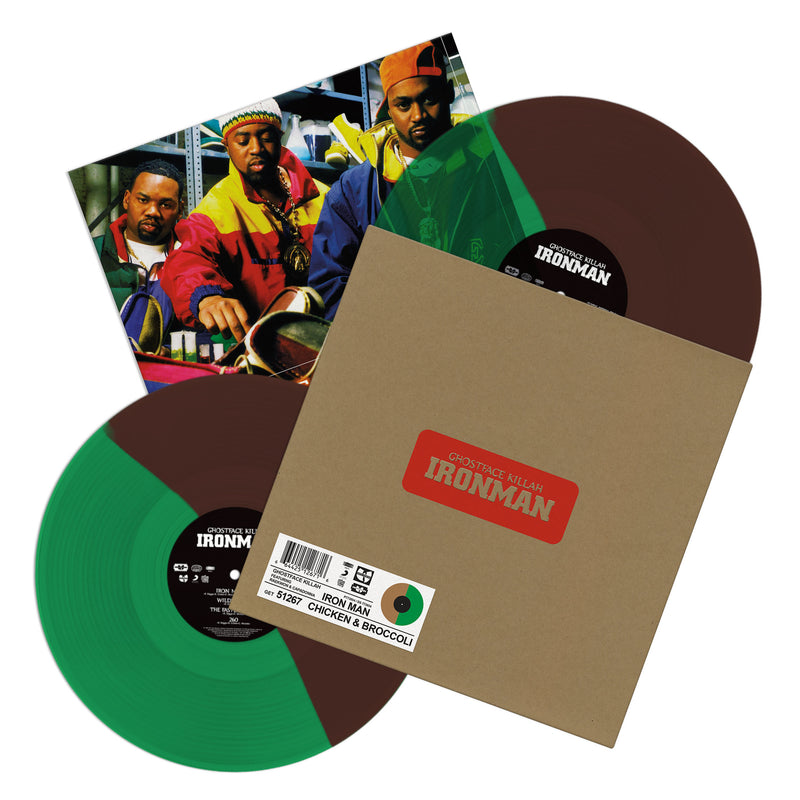 GHOSTFACE KILLAH 'IRONMAN' 2LP (Chicken & Broccoli Vinyl)