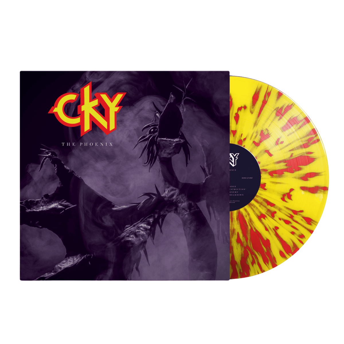 CKY 'THE PHOENIX' LP (Yellow w/ Red Splatter Vinyl)