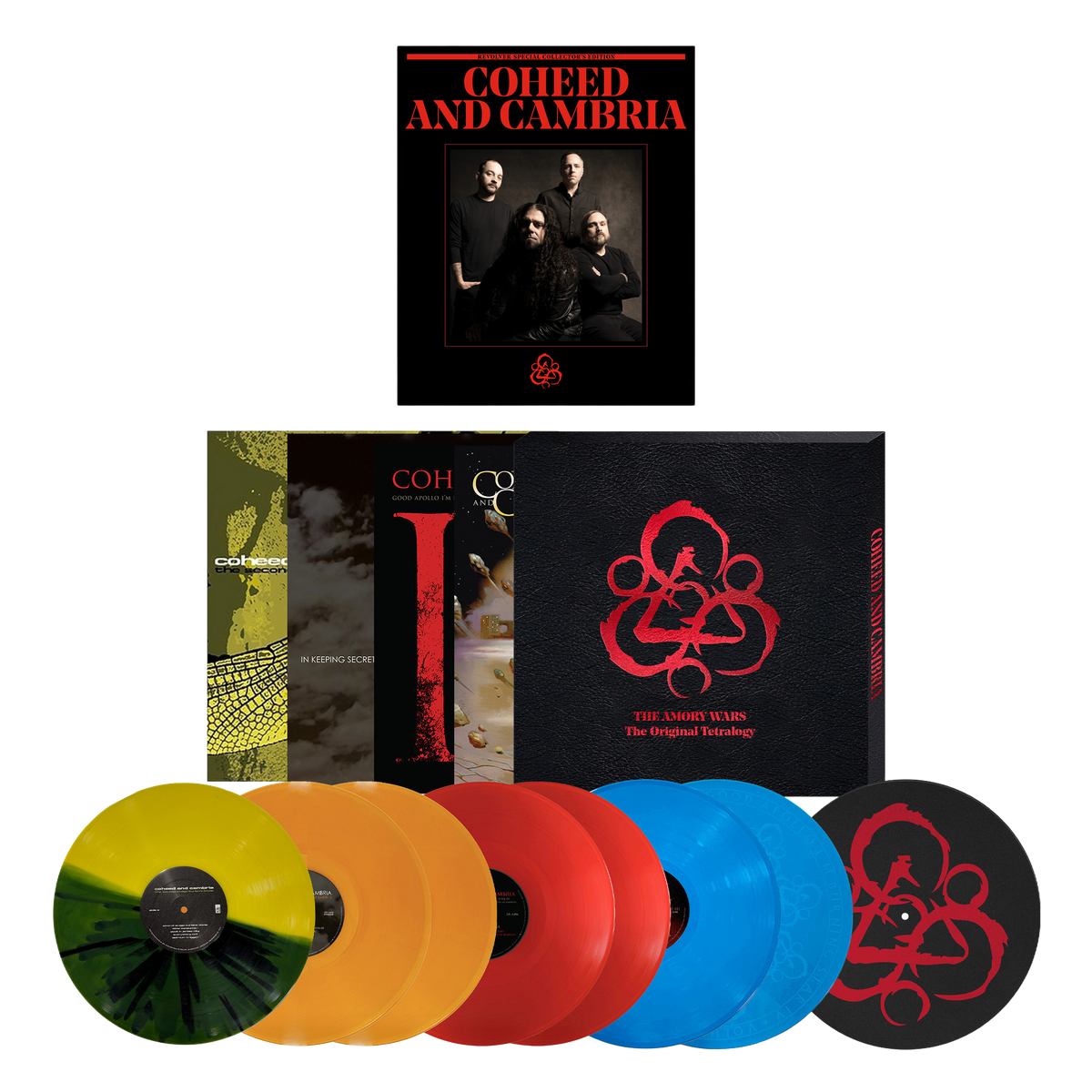 COHEED AND CAMBRIA x REVOLVER: LP COLLECTION BOX SET