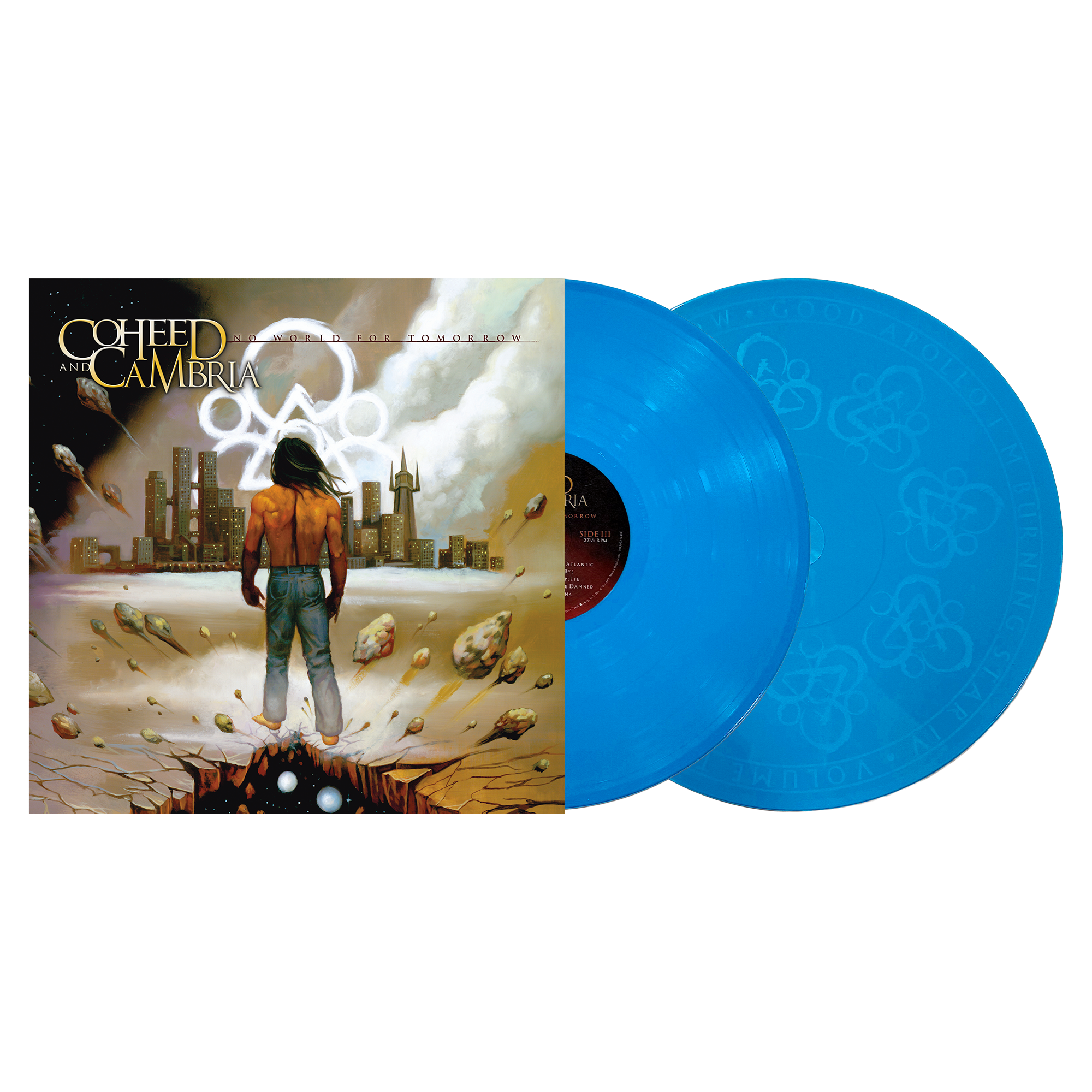 COHEED AND CAMBRIA ‘GOOD APOLLO I'M BURNING STAR IV, VOLUME TWO: NO WORLD FOR TOMORROW’ 2LP (Exclusive, Limited to 1000, Opaque Sky Blue Vinyl)