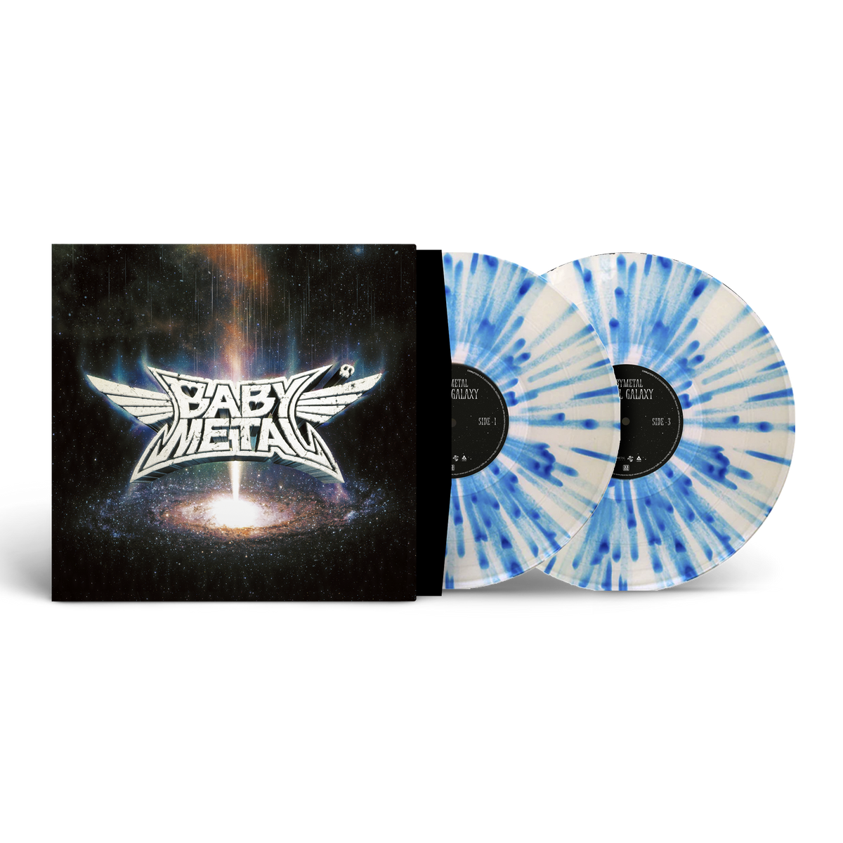 BABYMETAL 'METAL GALAXY' 2LP (White & Blue Splatter Vinyl)