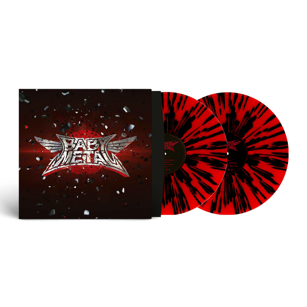 BABYMETAL 'BABYMETAL' 2LP (Red & Black Splatter Vinyl)