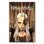 POPPY: POPPY'S INFERNO VARIANT #2 - HARDCOVER + 'MUSIC TO SCREAM TO' LP (Limited Edition, Gray Swirl Vinyl)
