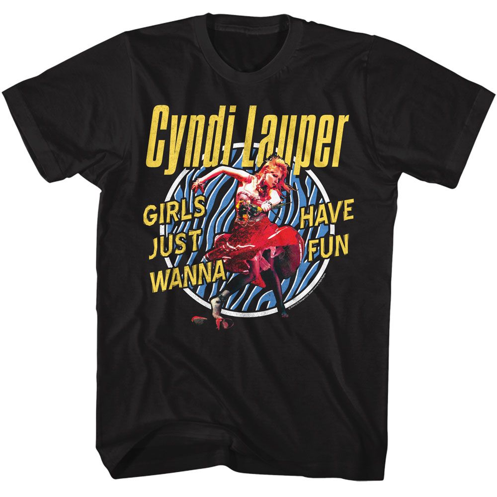 CYNDI LAUPER - GIRLS JUST WANNA SHIRT