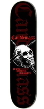CANDLEMASS SKATEBOARD DECK