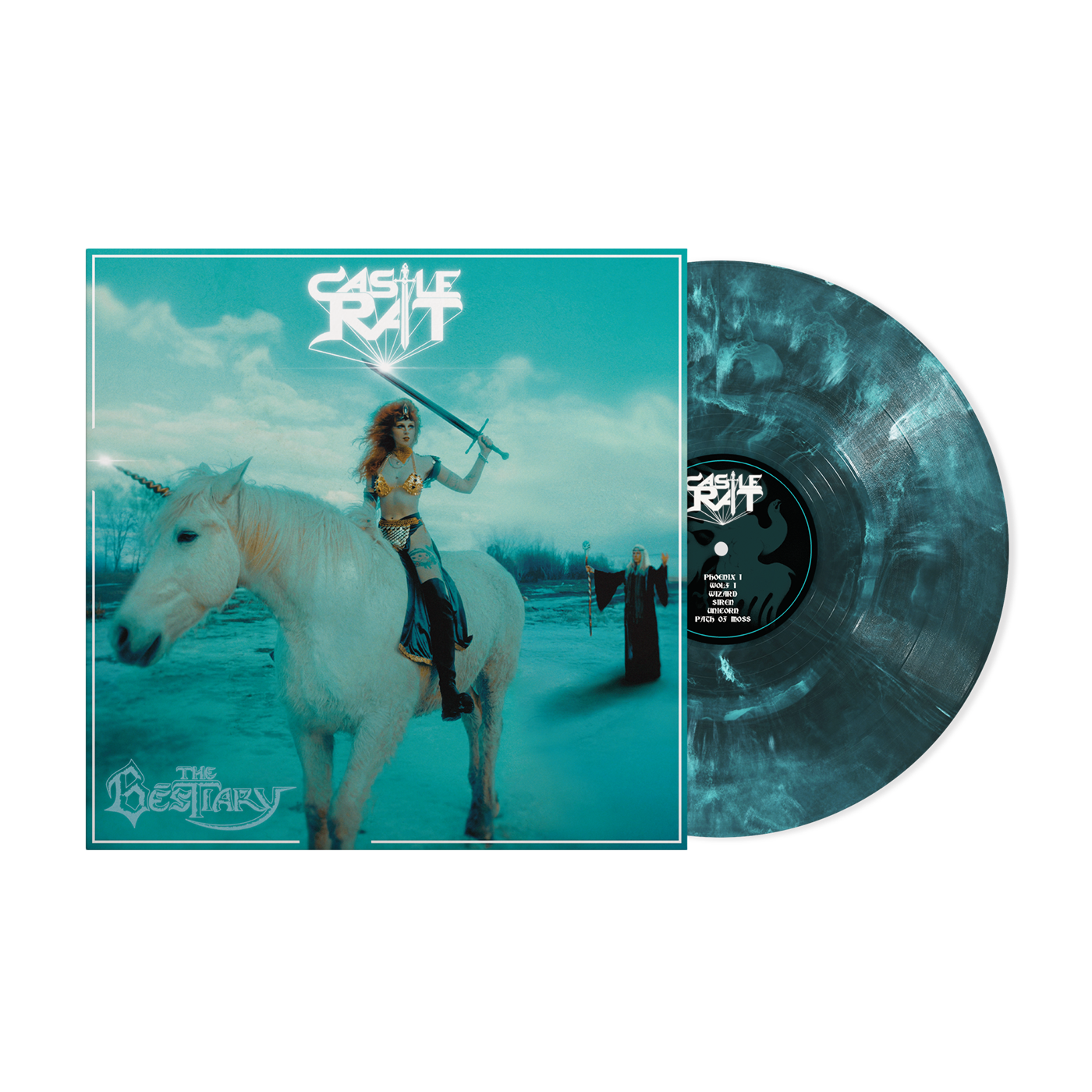 CASTLE RAT ‘THE BESTIARY’ LP (Darkest Depths Vinyl)