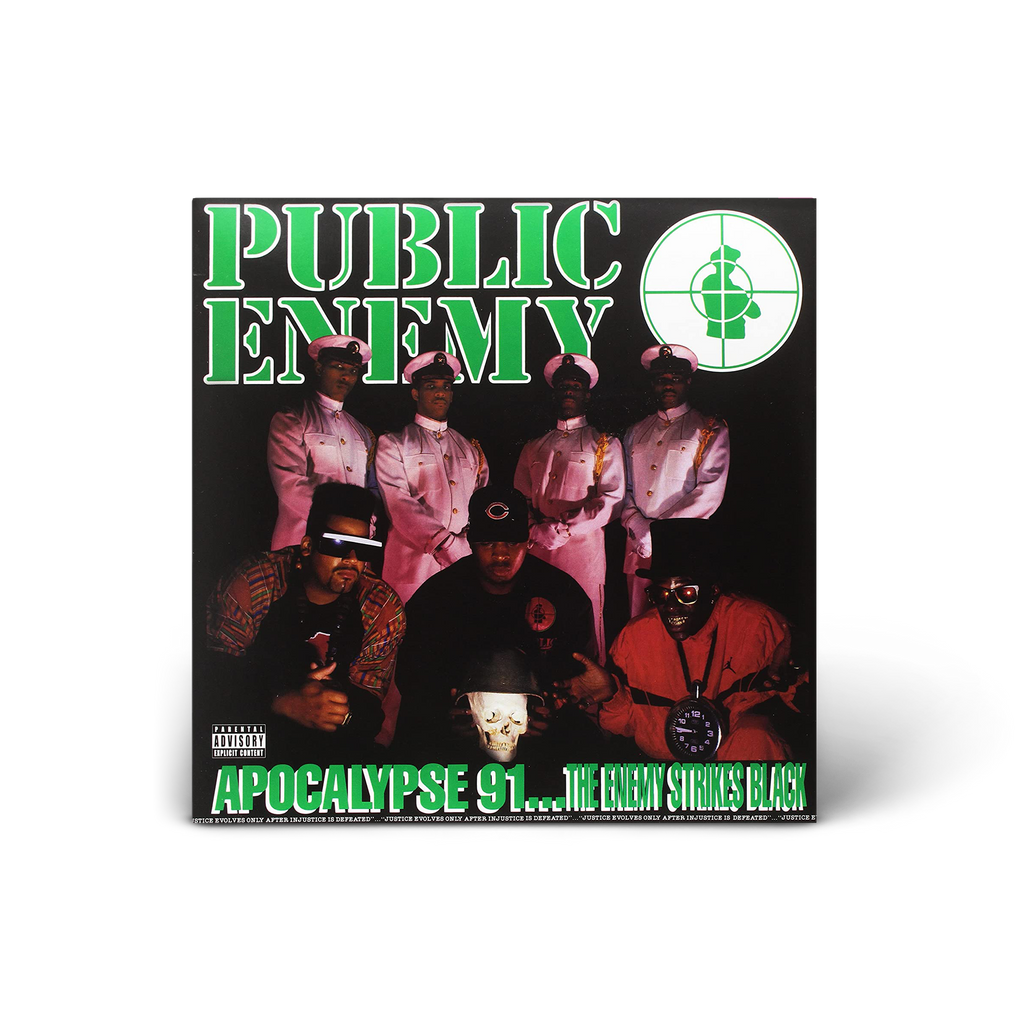 PUBLIC ENEMY - 'APOCALYPSE 91: THE ENEMY STRIKES BLACK' LP ON LIMITED EDITION TRANSLUCENT GREEN VINYL