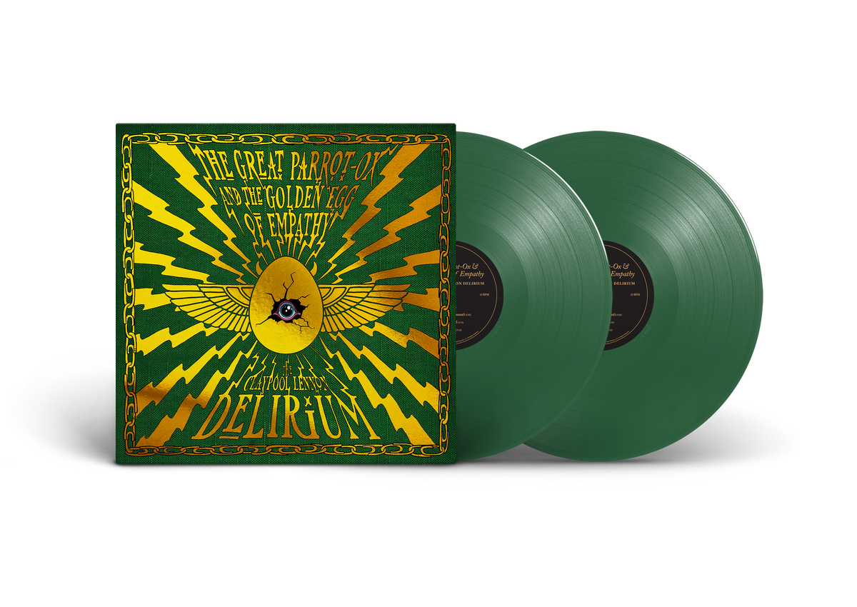 THE CLAYPOOL-LENNON DELIRIUM ‘THE GREAT PARROT-OX AND THE GOLDEN EGG OF EMPATHY’ 2LP (Green Vinyl)
