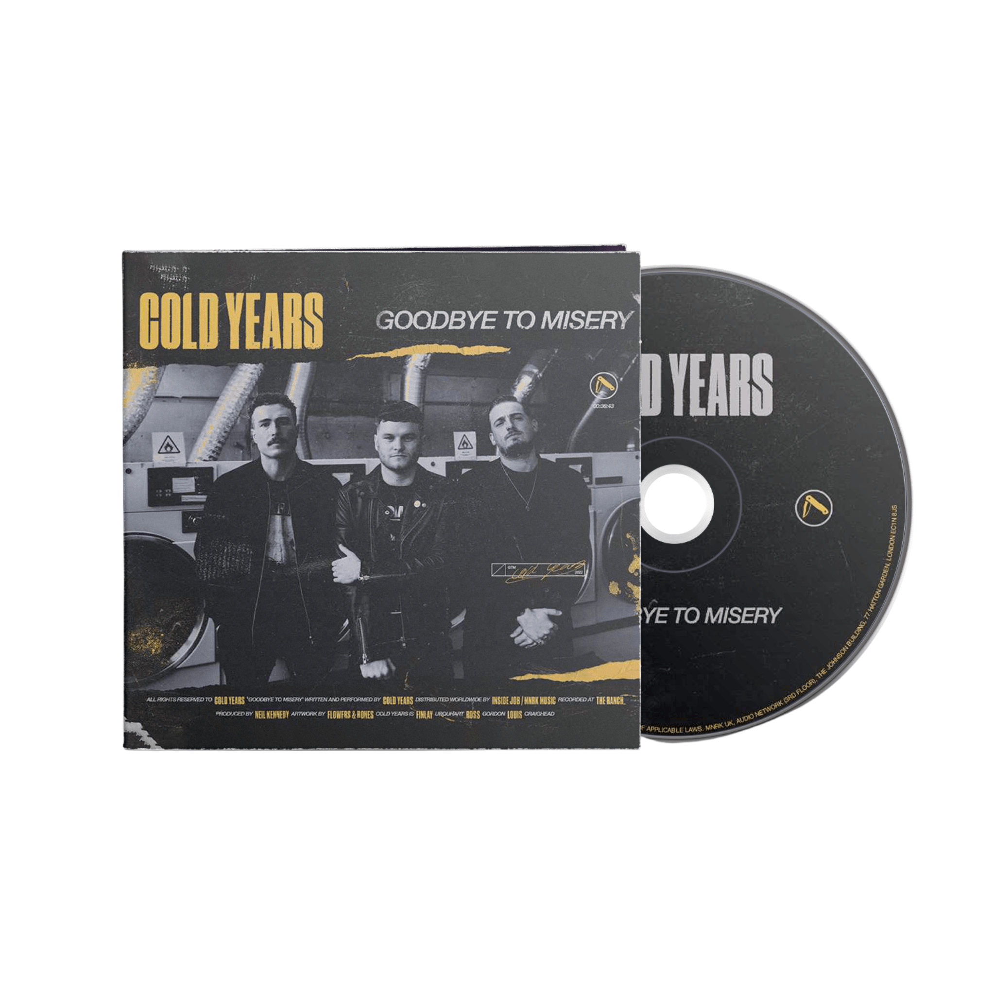 COLD YEARS 'GOODBYE TO MISERY' CD – Metal Edge