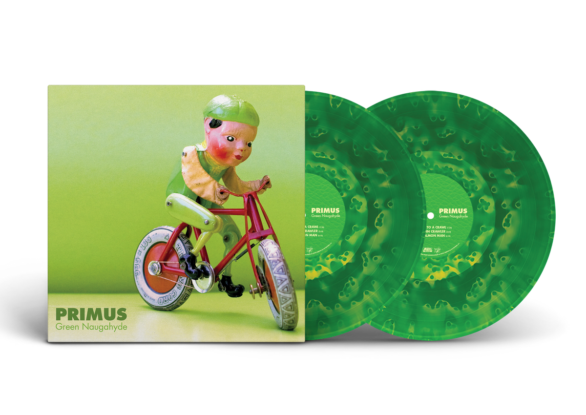 PRIMUS 'GREEN NAUGAHYDE' 2LP (Ghostly Green Vinyl)