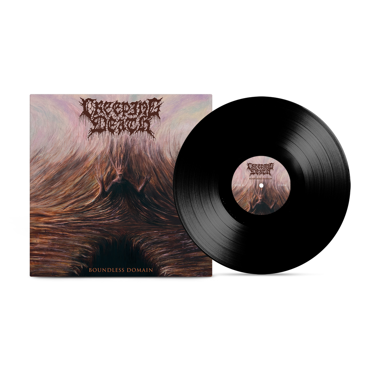 CREEPING DEATH 'BOUNDLESS DOMAIN' (Black Vinyl)