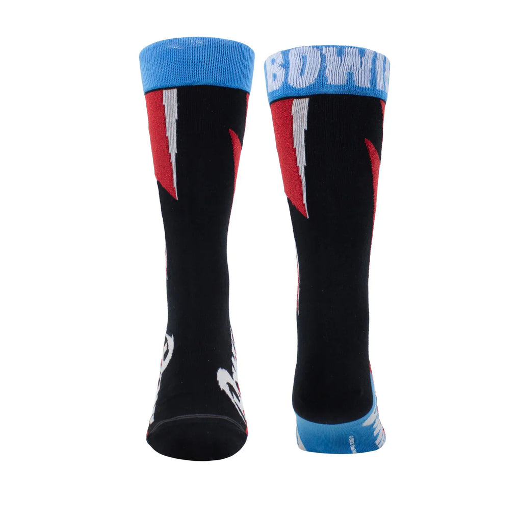 DAVID BOWIE 'RED FLASH' CREW SOCKS