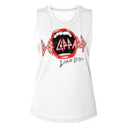 DEF LEPPARD - MOUTH LADIES SHIRT