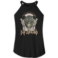 DEF LEPPARD - LIGHTNING BOLTS LETS GET ROCKED LADIES SHIRT