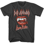 DEF LEPPARD - LOVE IS BITING SHIRT