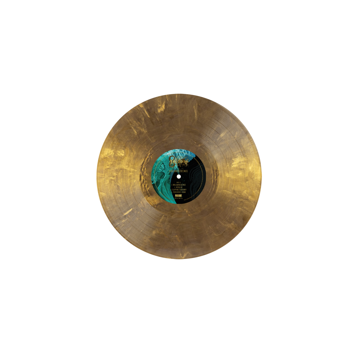 DAWN OF OUROBOROS 'BIOLUMINESCENCE' LP (Gold Black Ice Vinyl)