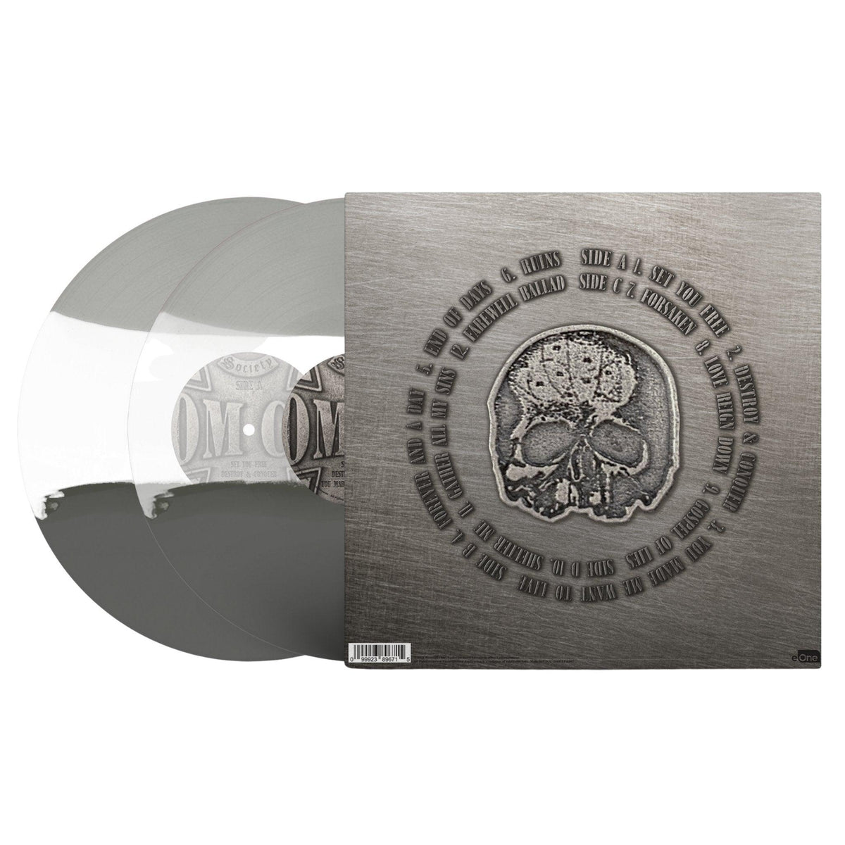 BLACK LABEL SOCIETY 'DOOM CREW INC' 2LP (Tri-Color Stripe Vinyl)