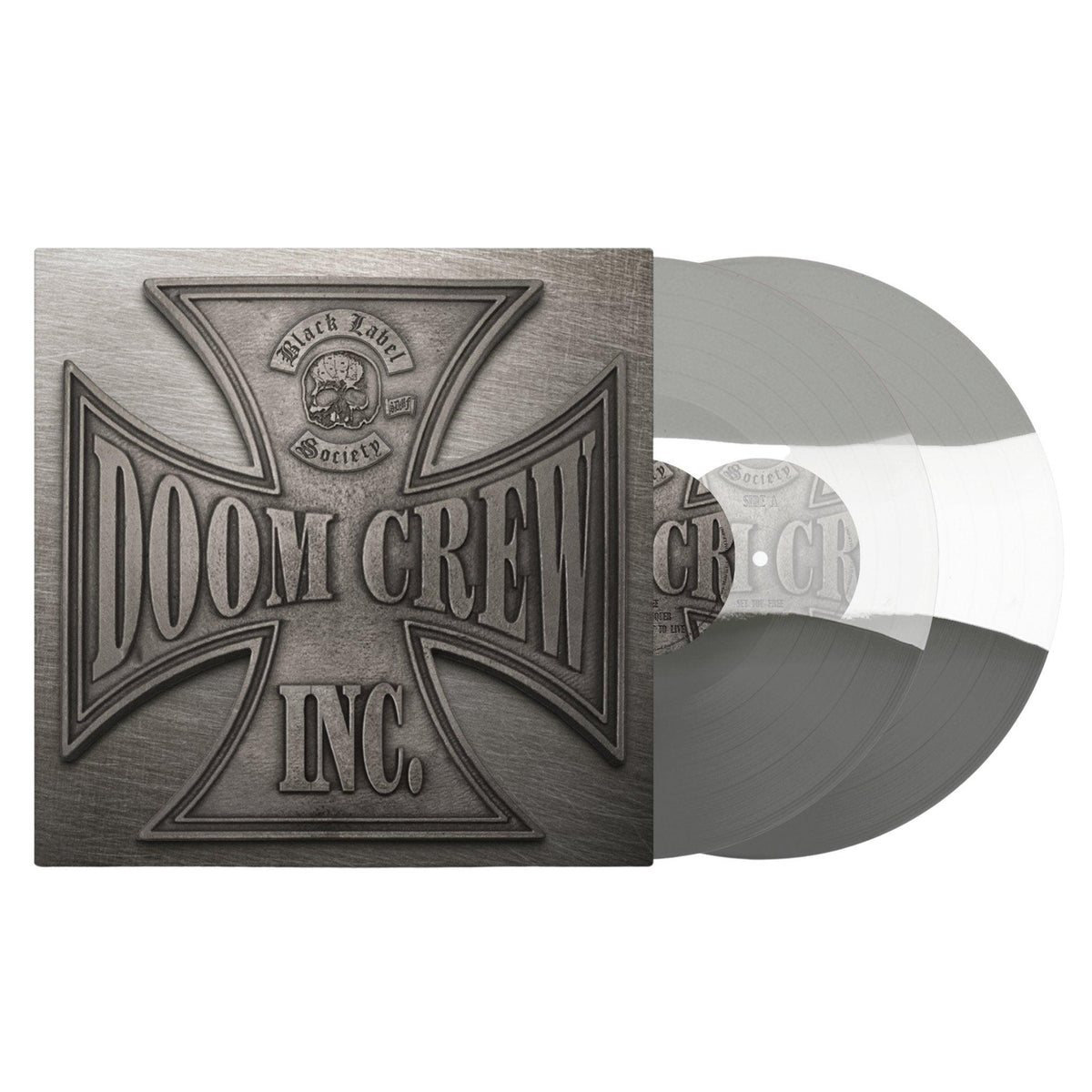 BLACK LABEL SOCIETY 'DOOM CREW INC' 2LP (Tri-Color Stripe Vinyl)