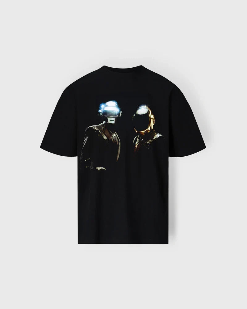 DAFT PUNK X PLEASURES DUO T-SHIRT (Black)