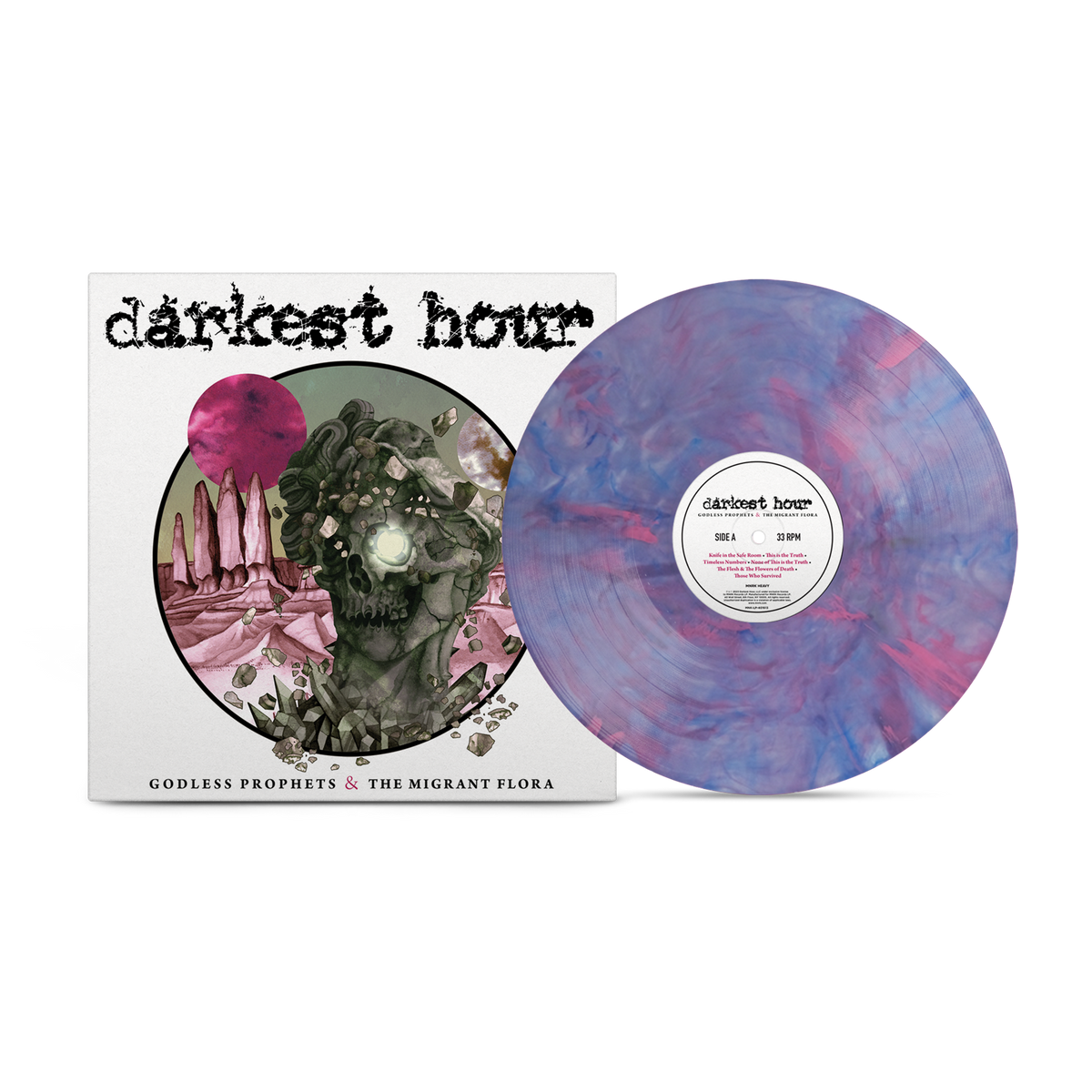 DARKEST HOUR 'GODLESS PROPHETS & THE MIGRANT FLORA' LP (Sweetart Vinyl)