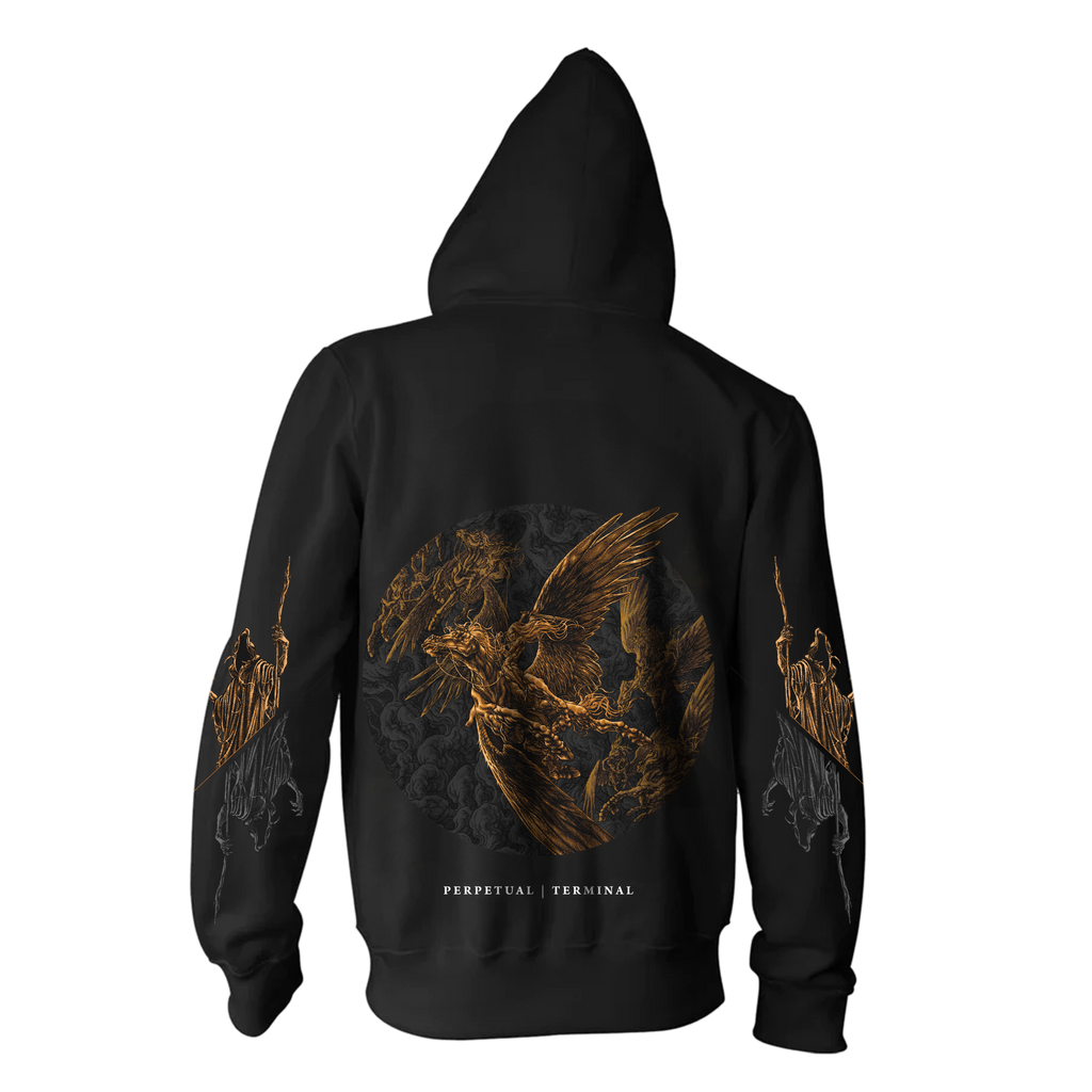 DARKEST HOUR DRAGON ZIP HOODIE