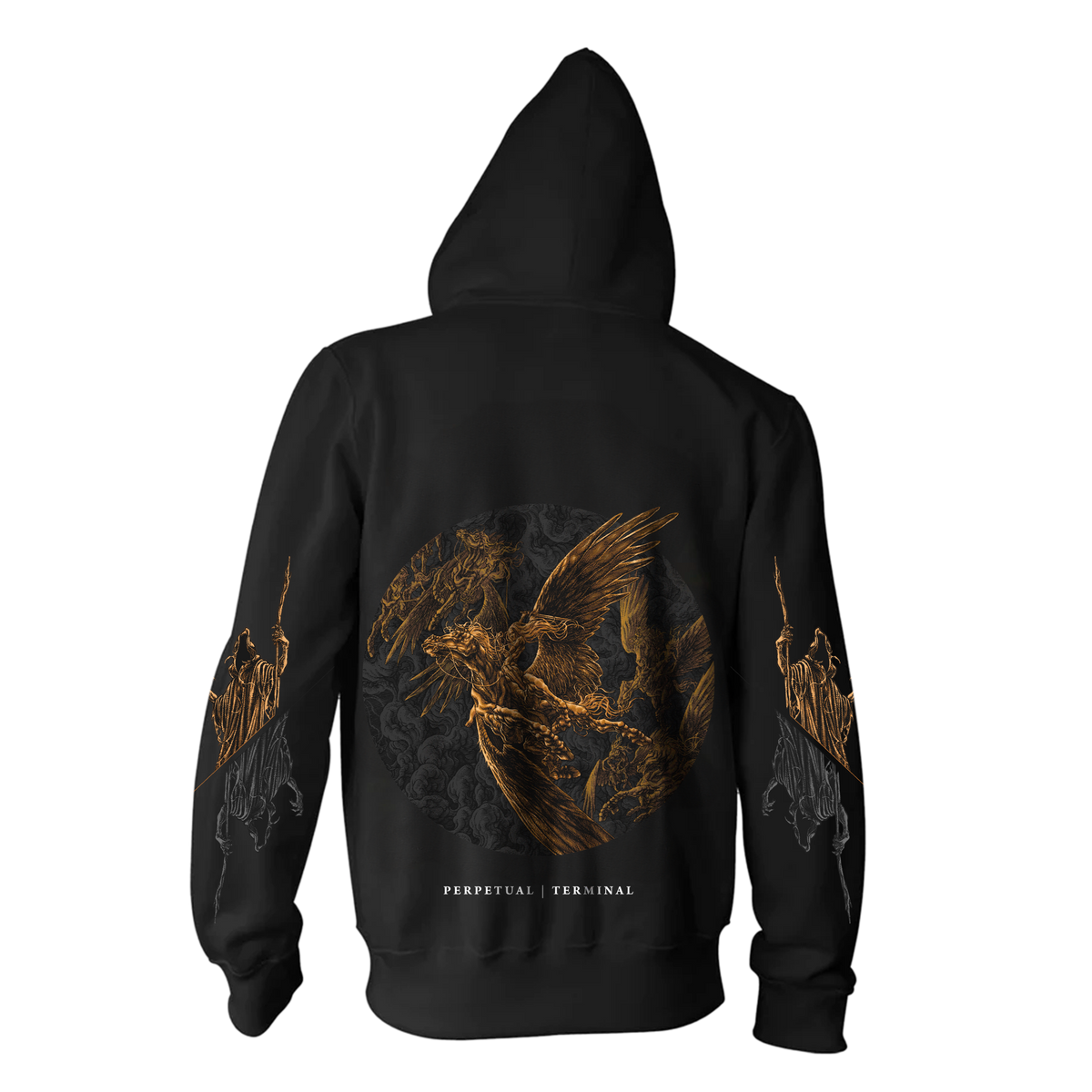 DARKEST HOUR DRAGON ZIP HOODIE