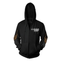 DARKEST HOUR DRAGON ZIP HOODIE